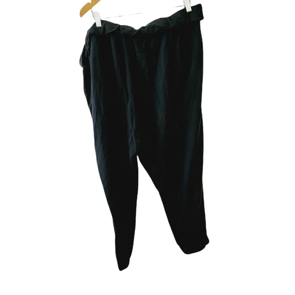 Universal Standard Black Bridget Joggers Sweatpants Elastic Waist - Picture 5 of 8